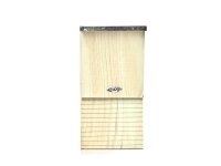 Fledermauskasten aus Holz, mit Zinkblechdach