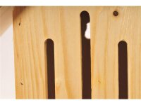 Schmetterlingshaus - natur-braun REINE HANDARBEIT