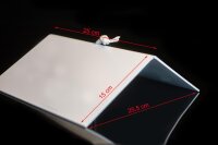 Regenschutzdach für Vogelfutterstellen in Größe L (25 x 15 cm)