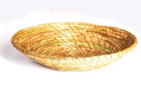 Korb aus Sumpfsegge, rund, ca. 27 cm Durchmesser