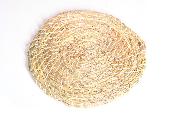 Topfuntersetzer aus Ray-Gras, rund: 22 cm